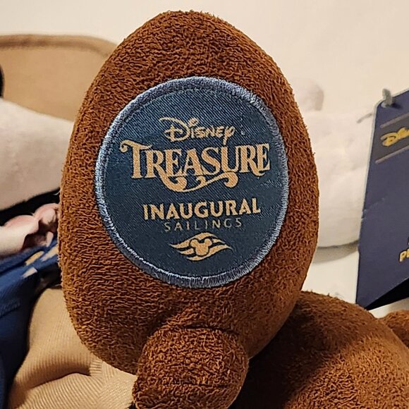 Disney Cruise Line Treasure Inaugural Sailings 15" Adventurer Minnie Mouse Plush - Picture 7 of 11